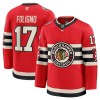 Chicago Blackhawks Hockeydrakt Fanatics Premium NHL Nick Foligno 2024-25 Rød Winter Classic - Herre